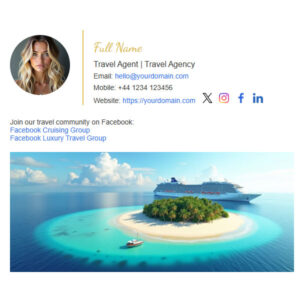 Travel Agent 2 Banner Signature